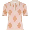 Acacia Argyle Knit Polo