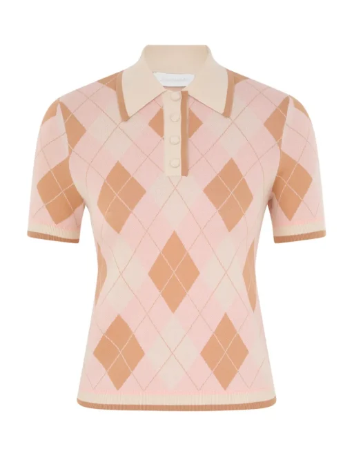 Acacia Argyle Knit Polo