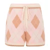 Acacia Argyle Knit Short