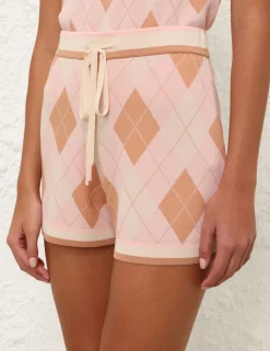 Acacia Argyle Knit Short