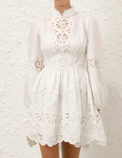 Acacia Broderie Mini Dress