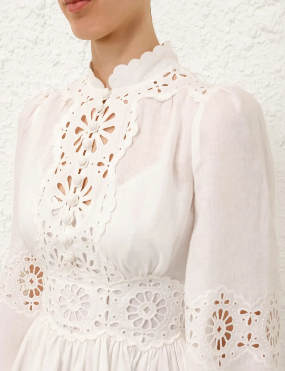 Acacia Broderie Mini Dress