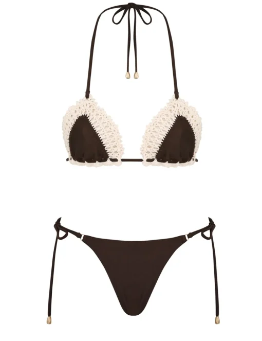 Acacia Crochet Tri Bikini