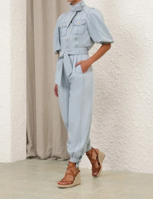 Acacia Denim Harem Pant