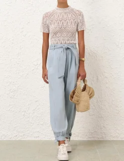 Acacia Denim Harem Pant