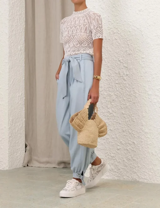 Acacia Denim Harem Pant