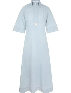 Acacia Denim Midi Dress