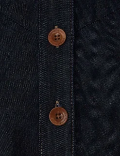 Acacia Denim Mini Shirt Dress