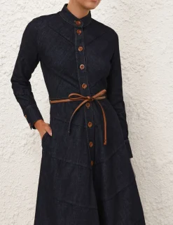 Acacia Denim Shirt Dress