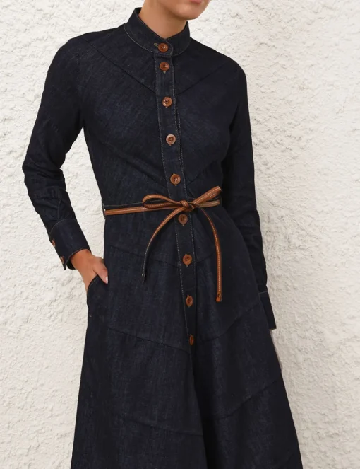 Acacia Denim Shirt Dress
