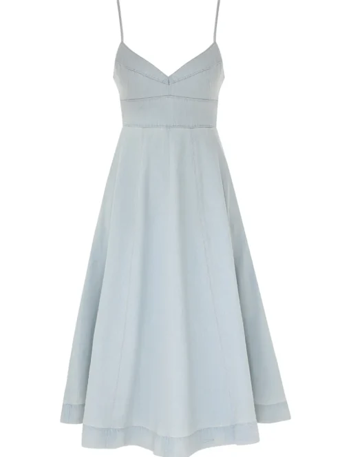Acacia Denim Swing Dress