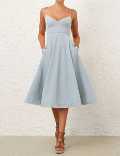 Acacia Denim Swing Dress