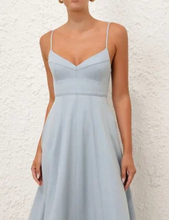 Acacia Denim Swing Dress