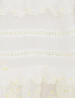 Acacia Embroidered Midi Dress