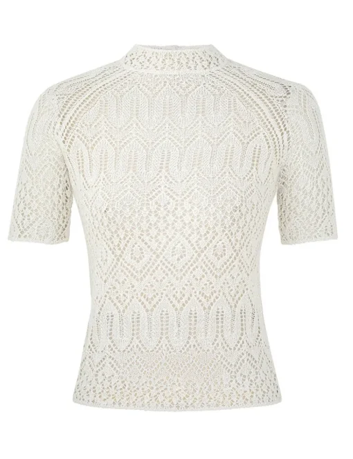 Acacia Lace Knit Tee