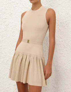 Acacia Metallic Mini Dress