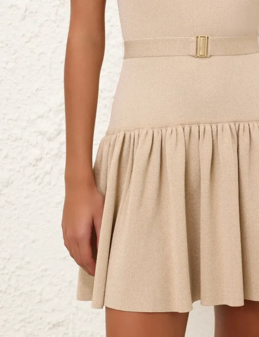 Acacia Metallic Mini Dress