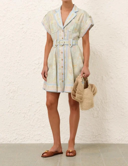 Acacia Mini Shirt Dress