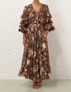 Acacia Ruffle Maxi Skirt