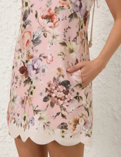 Acacia Scallop Mini Dress