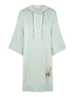 Acacia Stripe Hooded Mini