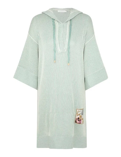 Acacia Stripe Hooded Mini