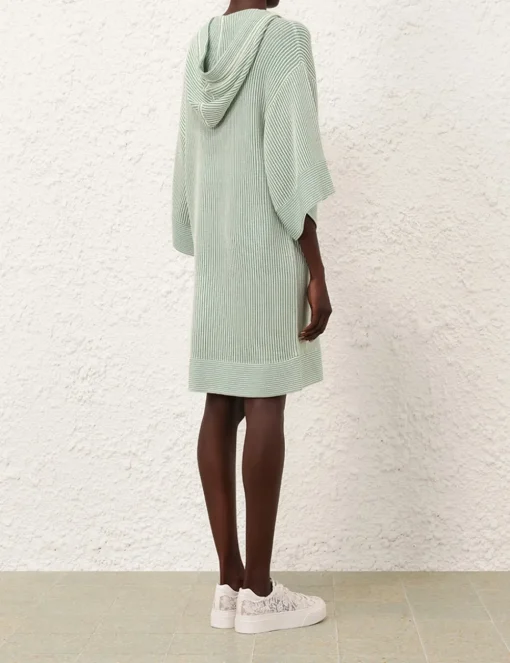 Acacia Stripe Hooded Mini