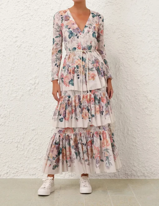 Acacia Tiered Maxi Dress