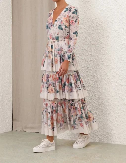 Acacia Tiered Maxi Dress