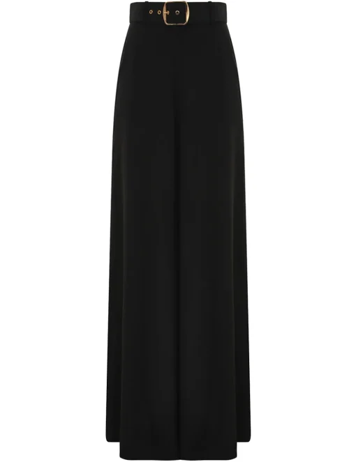 Belted Wide Leg Pant