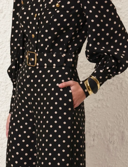 Belted Wide Leg Pant