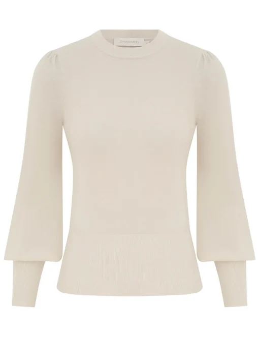 Blouson Cashmere Sweater