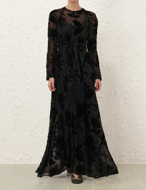Burnout Sheath Dress