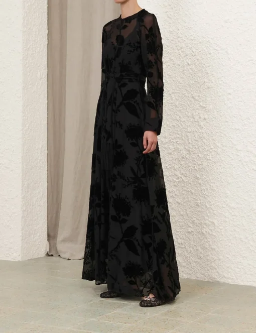 Burnout Sheath Dress