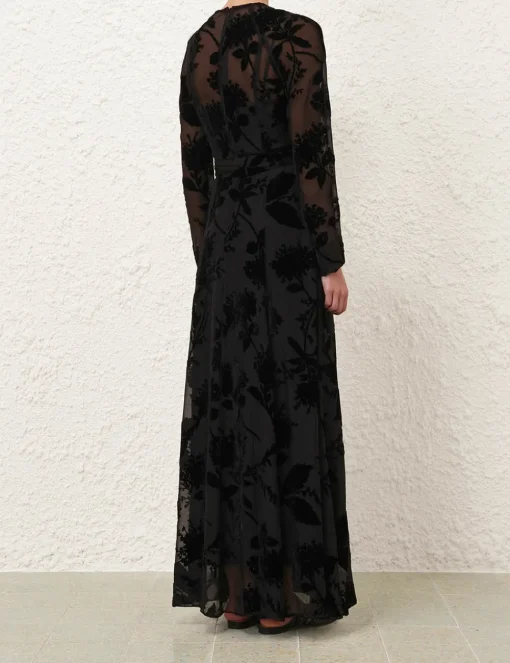 Burnout Sheath Dress