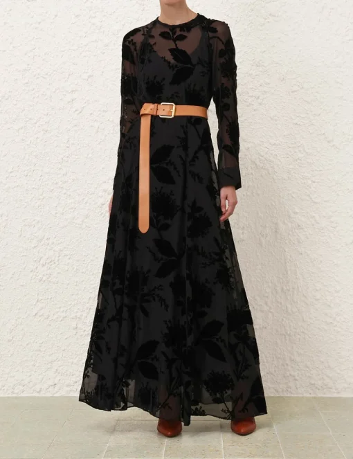 Burnout Sheath Dress