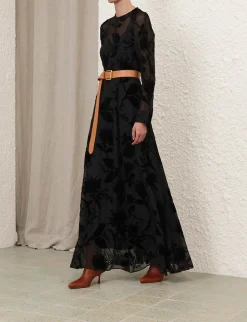 Burnout Sheath Dress