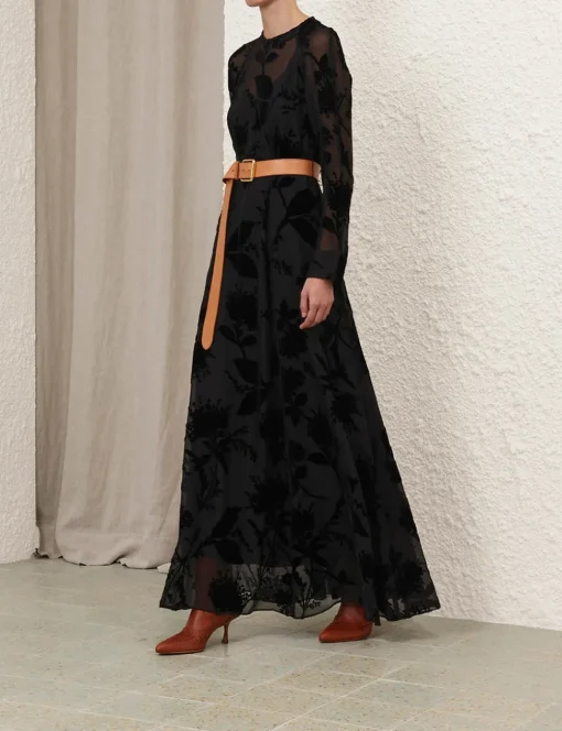 Burnout Sheath Dress