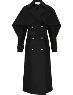 Cape Trench Coat
