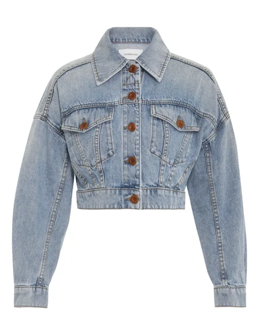 Cropped Denim Jacket