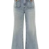 Cropped Flare Jean