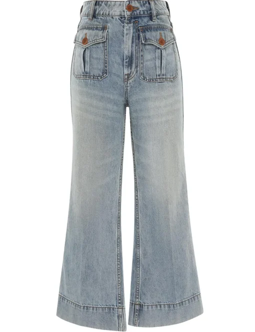 Cropped Flare Jean