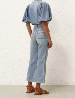 Cropped Flare Jean