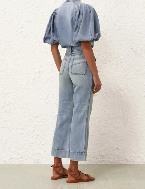 Cropped Flare Jean