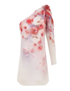 Crush Asymmetrical Mini Dress