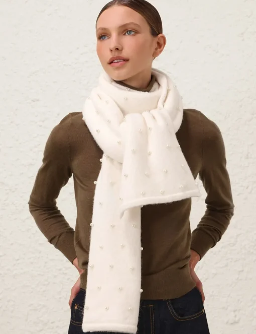 Crush Beaded Scarf
