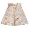 Crush Belted Tuck Skort