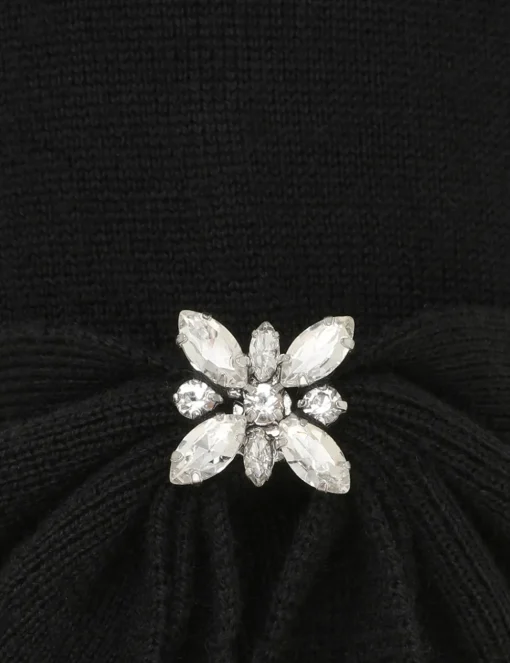 Crush Bow Embellished Top