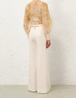 Crush Buttoned Blouse