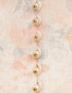 Crush Buttoned Midi Dress